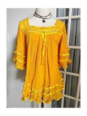 Mexican Angelita Gauze Top NEW